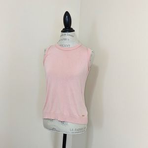 Calvin Klein Pink Sleeveless Blouse